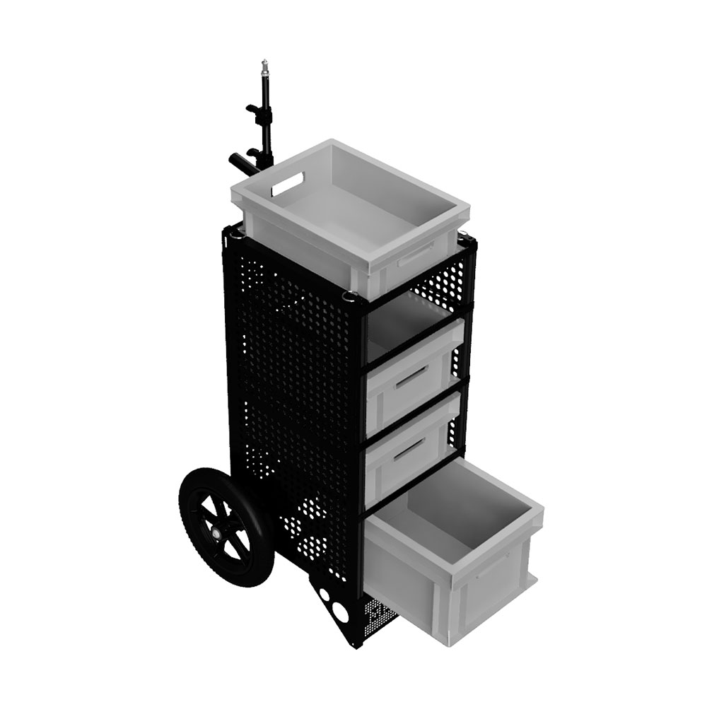 Soundcart Maverick Utility Follow Cart-Pinknoise Systems